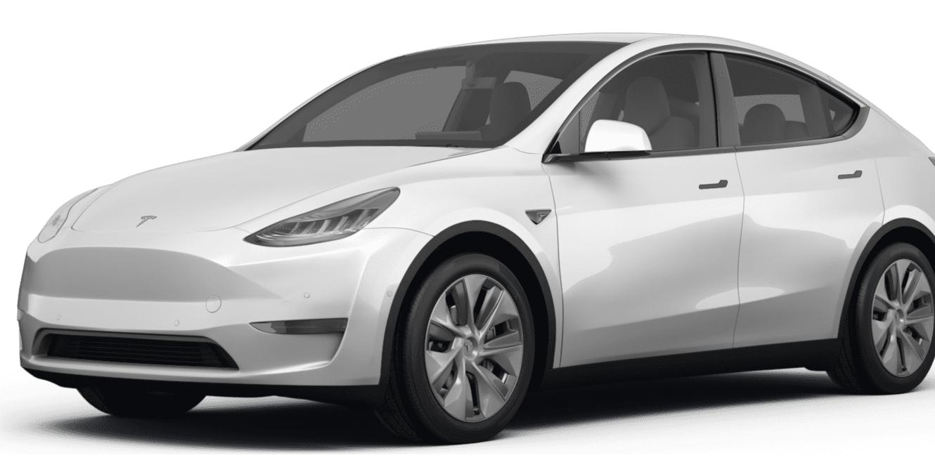 TESLA MODEL Y 2022 7SAYGAEE3NF420551 image